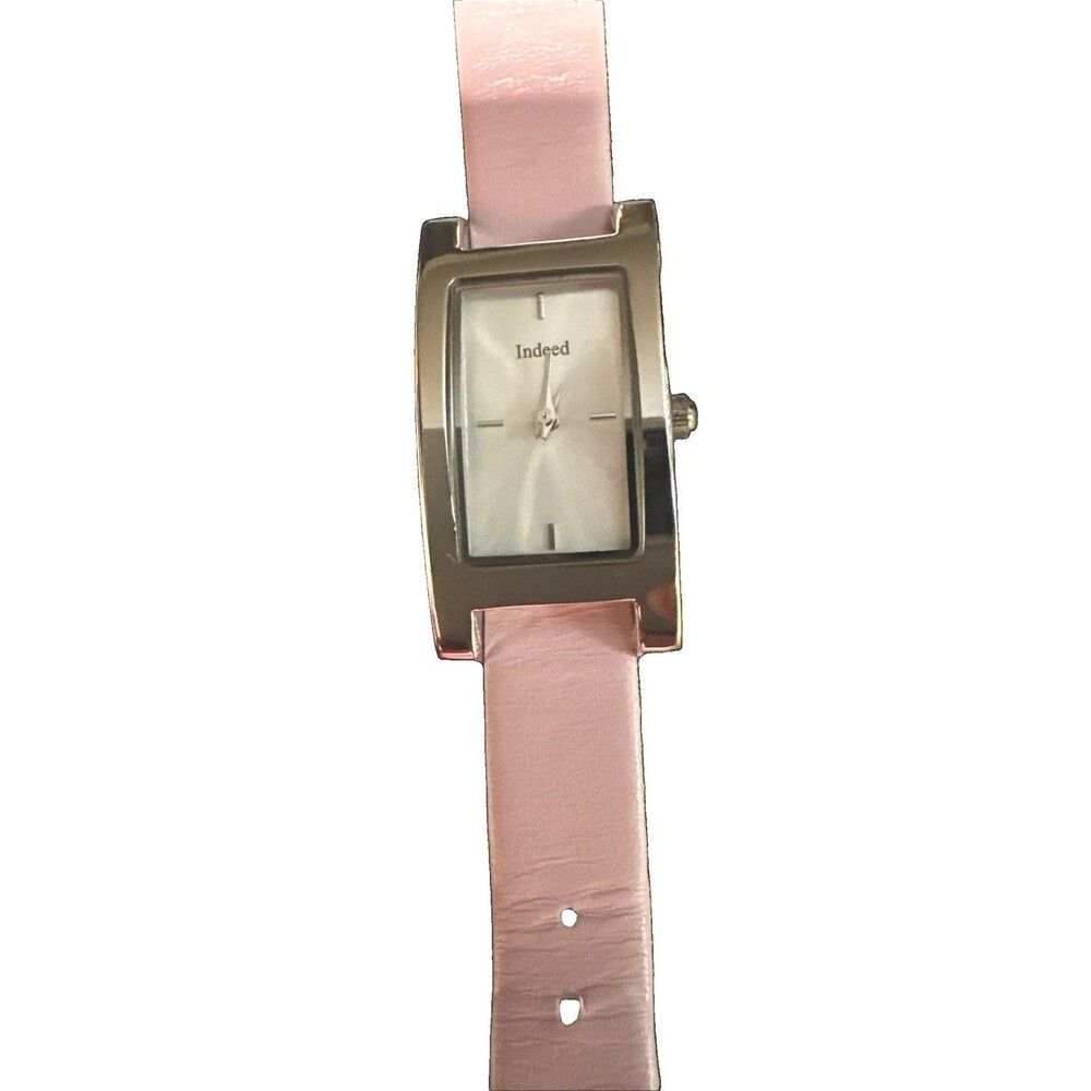 INDEED Ladies Art Deco Watch 3 Genuine Leather Interchangeable Bands Japan Mvmt
